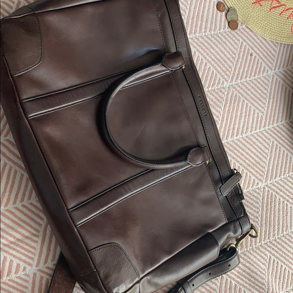 Coach Bleecker Metropolitan  Bag in brown